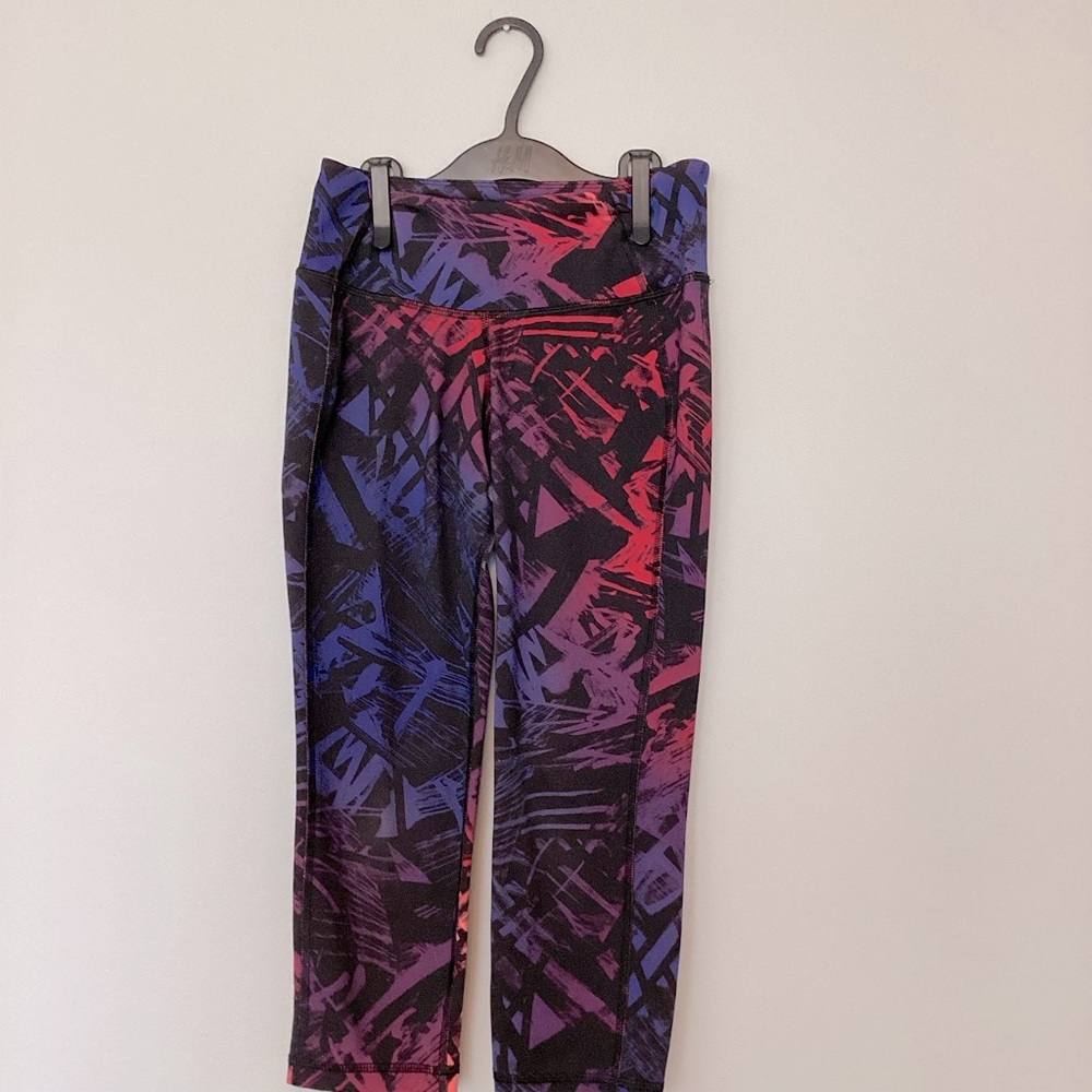 Rainbow leggings/xs/girls/Old Navy